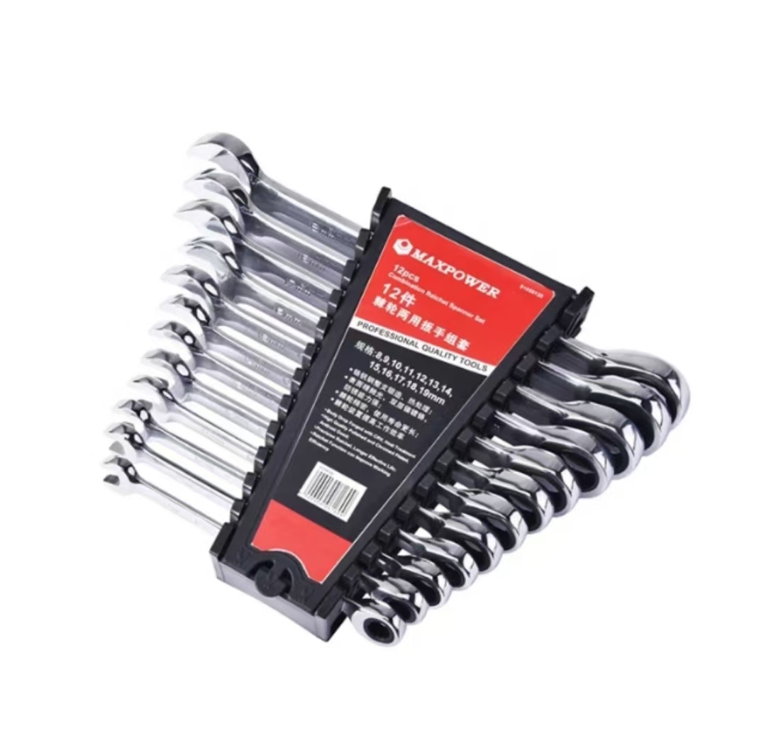 12pcs ratchet wrench set
