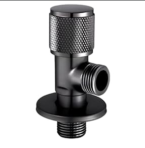 angle valve balck