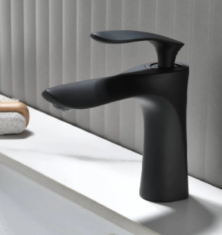 Faucet basin black