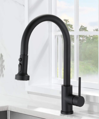 Faucet kitchen black